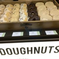 Vegan doughnuts. £4.50 or 6 for £22 at Crosstown Doughnuts - Hammersmith  in West London