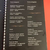 Menú   at Ganesh in Guadalajara