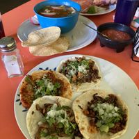 Amazing tacos, pozole & torta ahogada   at Ganesh in Guadalajara