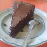 Pastel de chocolate APV at Ganesh in Guadalajara
