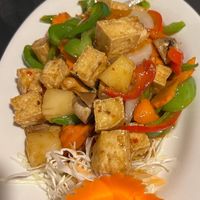 Cashew tofu  at Simply Asian in Asheboro
