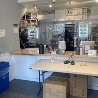 Counter   at Spring Cafe in New York City