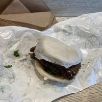 Tofu skin bao at Spring Cafe in New York City