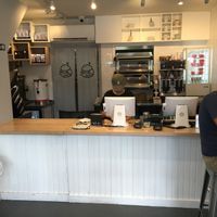 Inside of Spring cafe at Spring Cafe in New York City