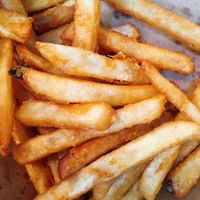 Fries at Spring Cafe in New York City