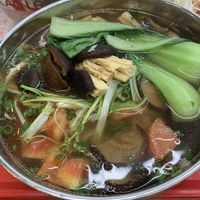Vegetable soup at Lao Lee in Moscow