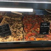 Vegan slices at My Pie Pizzeria Romana - 72nd in New York City