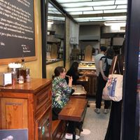 Entire inside of venue at My Pie Pizzeria Romana - 72nd in New York City