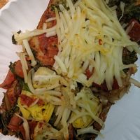 Vegan cheese slice at My Pie Pizzeria Romana - 72nd in New York City