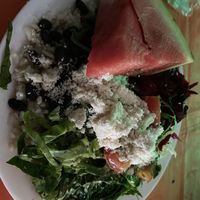 Perfect all you can eat Brazilian Buffet for $2.50  at Mandarina in Florianopolis