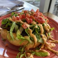 Fry bread  at Leaf & Lentil in Sarasota