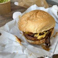 Yummy Burger!  at The Cocinita in Miami