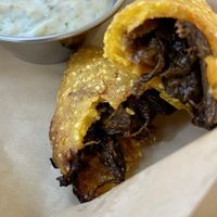 Mushroom empanada   at The Cocinita in Miami
