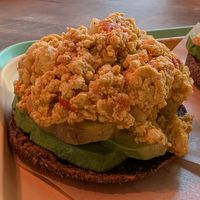 Tofu arepa at The Cocinita in Miami