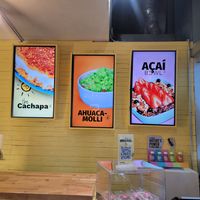 Rotating Electronic menu items at The Cocinita in Miami