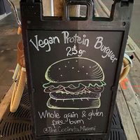 Sign in front of shop at The Cocinita in Miami