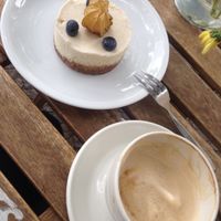 Best raw cake and it cost arround 3,60€!!!!  at Pavillon am Ufer in Berlin