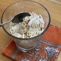 Pan de muerto!! at Glotonería in Oaxaca