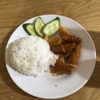 Tamarind seasoned “ribs”  at Hoa Sen in Phan Thiet