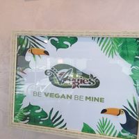 Be vegan! at Veggies in Tirana