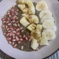 Chia pudding   at Veggies in Tirana