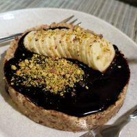 Dessert Chocolate Cake, freshly prepared!!! at Veggies in Tirana