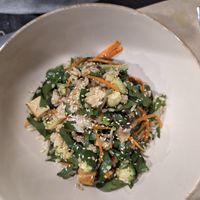 Sushi salad at Veggies in Tirana