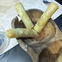 Spring rolls   at Veggies in Tirana