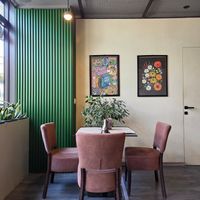 Inside at Veggies in Tirana