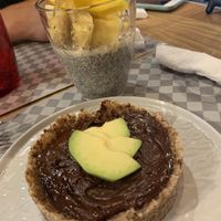 The chocolate thing was the best thing ever !!  at Veggies in Tirana