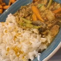 I can just recommend the curry !  at Veggies in Tirana