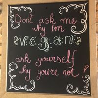 Decoration  at Veggies in Tirana