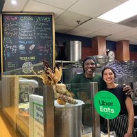 ❤️❤️  at Veggie D'Light in Toronto