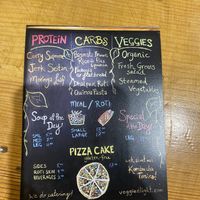 Menú  at Veggie D'Light in Toronto