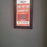  at Veggie D'Light in Toronto