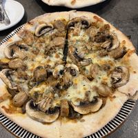 Bonnie Scot pizza  at The Crafty Crow in Gatehouse Of Fleet