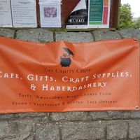 Sign says it all. at The Crafty Crow in Gatehouse Of Fleet