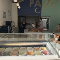 The counter at Page in Lyon