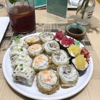 Sushi at Yasai Natural Sushi in Rio De Janeiro