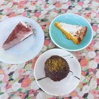 Merienda super rica at Cote Cafe in Zarzalejo