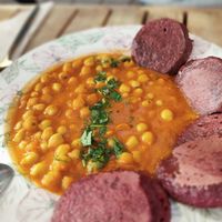 Chana Masala at Cote Cafe in Zarzalejo
