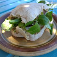 Mollete at Cote Cafe in Zarzalejo