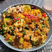 Soul bowl at Nourish in Teignmouth