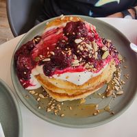 Pancakes at Nourish in Teignmouth