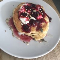 Pancakes 😍🌱 at Nourish in Teignmouth
