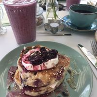 Pancakes  at Nourish in Teignmouth