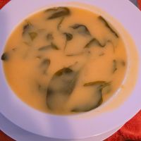 Turnip Leaf Soup at Muralhas in Obidos