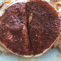 Vegan Lahmajoun at Bake 'n' Take in Nicosia