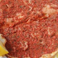 Vegan lahmajoun at Bake 'n' Take in Nicosia