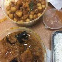 Chana masala at Yummy India in Nicosia